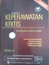 Keperawatan Kritis : Pendekatan Asuhan Holistik Vol.2 Ed.8