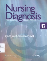 Nursing diagnosis : application to clinical practice 13 ed.