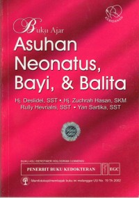 Buku ajar asuhan neonatus, bayi, & balita
