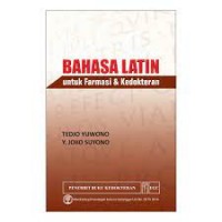 Bahasa Latin untuk Farmasi dan Kedokteran