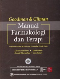 Goodman & Gilman, Manual Farmakologi dan Terapi