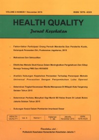 Health quality (jurnal kesehatan)