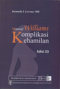 Manual Williams: Komplikasi Kehamilan